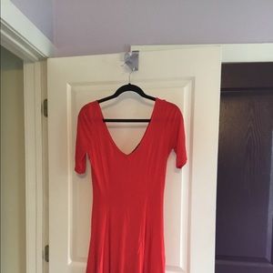 Cute cotton stretch skater dress